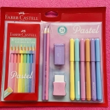 Kit Tons Pastel, Faber-Castell, KIT/PASTEL, KIT de 20, Lápis