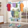 Varal Roupas Retrátil Articulado Dobrável Vertical