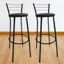 Kit 2 Banquetas Cadeira Alta Bistro Cozinhas, Bares, Fabrica