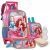 Kit Mochila Infantil Princesas Feminina Escolar