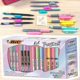 BIC, Kit Pastel com 12 itens