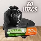 Saco para lixo, 30 litros, Rolo com 30 sacos