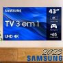 Samsung Smart TV Crystal 43″ 4K UHD CU7700 – Alexa