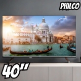 Smart TV 40” Philco Android TV PTV40E3AAGSSBLF LED