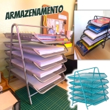 Mind Reader Coleção de rede, bandeja de papel de 5 níveis