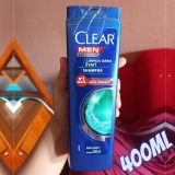 Shampoo Anticaspa Clear Men Limpeza Diária 2 em 1 ou Ice Cool Menthol, 400ml