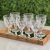 Jogo C/ 6 Taças Vidro 240ml Diamond Transparente – Treelar