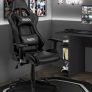Moob Cadeira Gamer Reclinável Thunder Com Almofadas para Lombar
