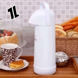 Garrafa Térmica GLT Pressão 1L Branco Invicta