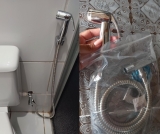 Ducha Higiênica Luxo Abs Cromada Acionamento 1/4 D Volta