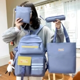 Kit 4 Unidades Mochila Escolar Para Meninas