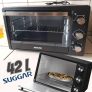 Forno Elétrico 42 Litros Preto 127V – SUGGAR