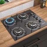 Fogão cooktop gás Itatiaia NG 4 bocas