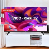 Smart Tv 32 Hd Roku Tv 32s5135/78g Aoc