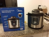 Panela de Pressão Elétrica Digital Midea 6L, Inox/Preto, Midea