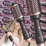 Escova Secadora Mondial Black Rose Argan ES-14 – 1200W Cerâmica com Íons 3 Velocidades