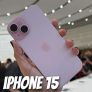 Apple iPhone 15 (128 GB) — Rosa
