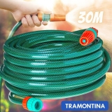 Mangueira Flex Tramontina Verde Em Pvc 3 Camadas 30M