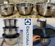 Conjunto de Bowls Tigelas de Inox com Tampa Plástica Electrolux