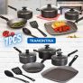 Jogo de Panelas Tramontina Antiaderente – de Alumínio Grafite 7 Peças Paris