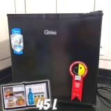 Frigobar Midea Compact 45 Litros Black Edition 110V