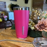 BJPKPK Copo de aço inoxidável de 590 ml com tampa