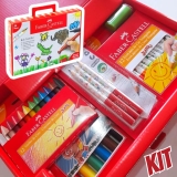 Kit Presenteável Jumbo Faber-Castell 34 Peças