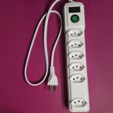 Bright Filtro de Linha com Fusível 6 Tomadas Branco