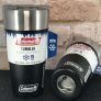 Copo Térmico com Tampa 600ml Preto Coleman