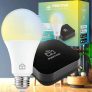 Kit Casa Conectada Lite Positivo Casa Inteligente 1 Controle Universal e 1 Lâmpada
