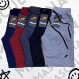 Kit 5 Bermudas Moletom Básica