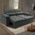 Sofá Retrátil e Reclinável Cama Inbox Compact 1,50m Tecido Suede Velusoft