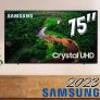 Smart TV 75” UHD 4K LED Crystal Samsung 75CU8000