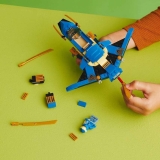 LEGO NINJAGO Jato Relâmpago EVO do Jay  146 peças