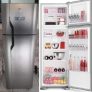 Geladeira frost free Electrolux TF39 inox com freezer 310L 127V