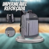 Mochila Notebook Antifurto Impermeável Reforçada