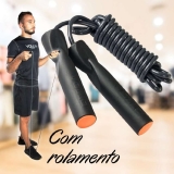 Corda de Pular de PVC Tam. 275 X 0.6 cm com Rolamento Vollo Sports