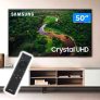 Smart TV 50” UHD 4K LED Crystal Samsung 50CU8000