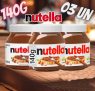 Kit Creme de Avelã com Cacau Nutella Ferrero – 140g 3 Unidades Nutella