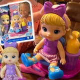 Baby Alive, Boneca Bebê Sudsy Styling, Cabelos Loiros