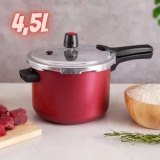Panela De Pressão Fechamento Externo Antiaderente 4,5l