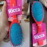 Esc Ricca Cereja Oval Almofadada, Ricca, Multicor