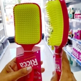 Escova Raquete Flex, Rosa, Ricca