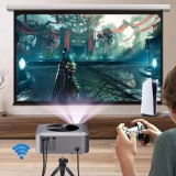Projetor 8k Compatível Completo De Hd 1080p 12000 Lm Android