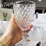Jogo de Taças de Vidro 330ml 6 Peças Haus – Bico de Jaca Empire