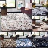 Tapete Estampado 200×150 Sala Veludo Luxuoso Aveludado