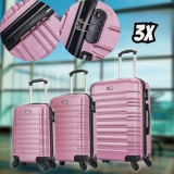 Conjunto Malas De Viagem Pp, P E M Detroit Swiss Move