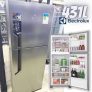 Geladeira frost free Electrolux Freezer TF55S Inox com freezer 431L 127V