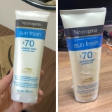 Neutrogena Sun Fresh Protetor Solar Corporal FPS 70, 200ml