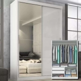 Guarda Roupa Roma 2 Portas Corre 2gav C/ Esp